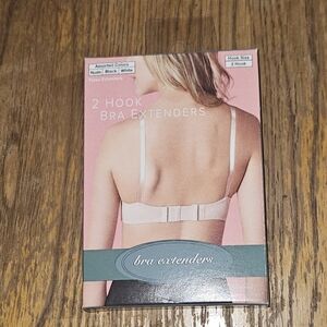 Lingerie Solutions by Fashion Forms Women's 2-Hook Bra Extenders 3pk BNIB